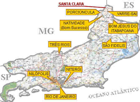 Mapa do Rio de Janeiro